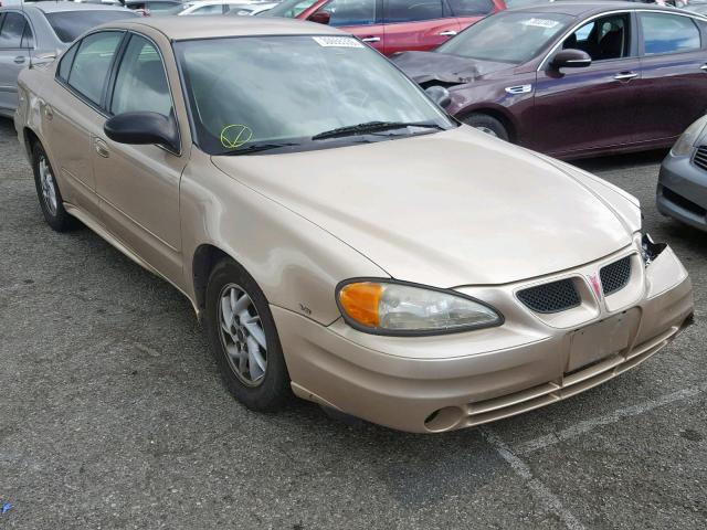 1G2NF52EX4M687114 - 2004 PONTIAC GRAND AM S BEIGE photo 1