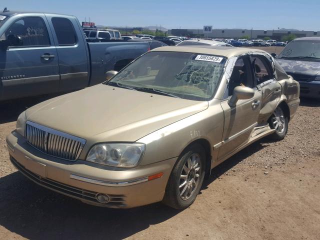 KMHFU45E44A277529 - 2004 HYUNDAI XG 350 GOLD photo 2