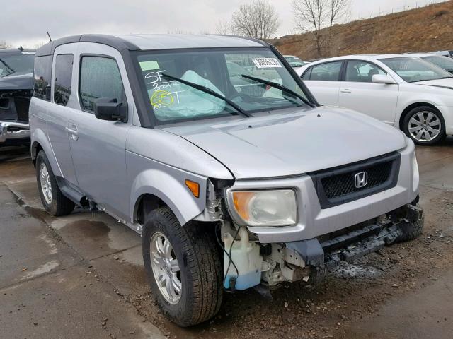 5J6YH18786L011087 - 2006 HONDA ELEMENT EX SILVER photo 1