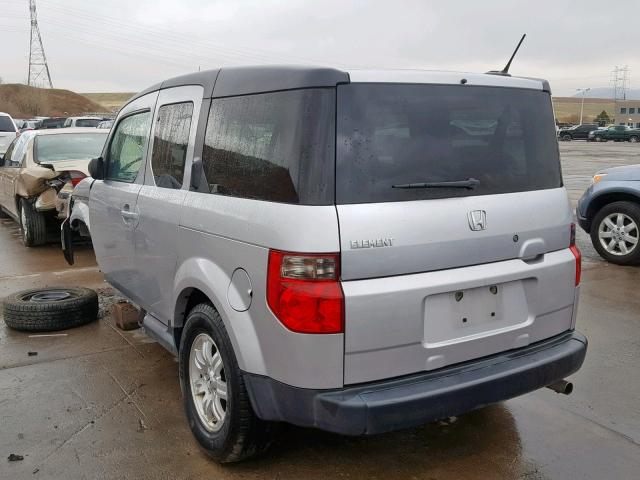 5J6YH18786L011087 - 2006 HONDA ELEMENT EX SILVER photo 3