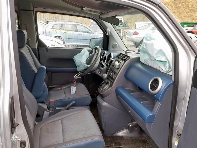 5J6YH18786L011087 - 2006 HONDA ELEMENT EX SILVER photo 5