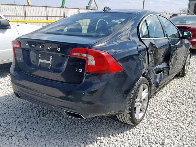 YV1612FS6E2282923 - 2014 VOLVO S60 T5 BLACK photo 4