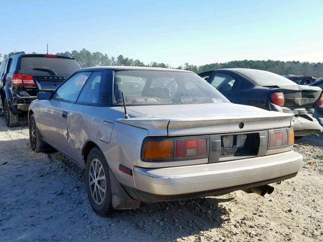 JT2ST65C6G7009592 - 1986 TOYOTA CELICA GT- SILVER photo 3