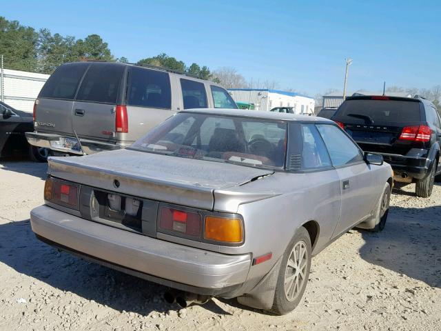 JT2ST65C6G7009592 - 1986 TOYOTA CELICA GT- SILVER photo 4