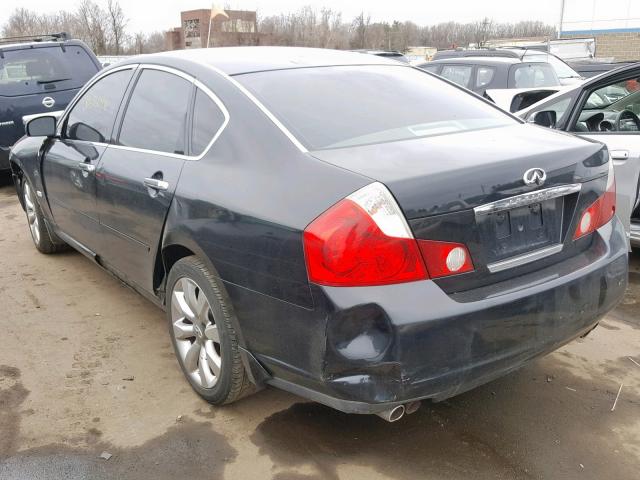 JNKAY01F86M253759 - 2006 INFINITI M35 BASE BLACK photo 3