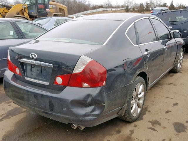 JNKAY01F86M253759 - 2006 INFINITI M35 BASE BLACK photo 4