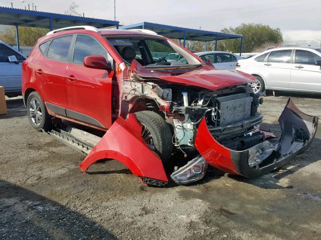 KM8JU3AG4FU100802 - 2015 HYUNDAI TUCSON LIM RED photo 1