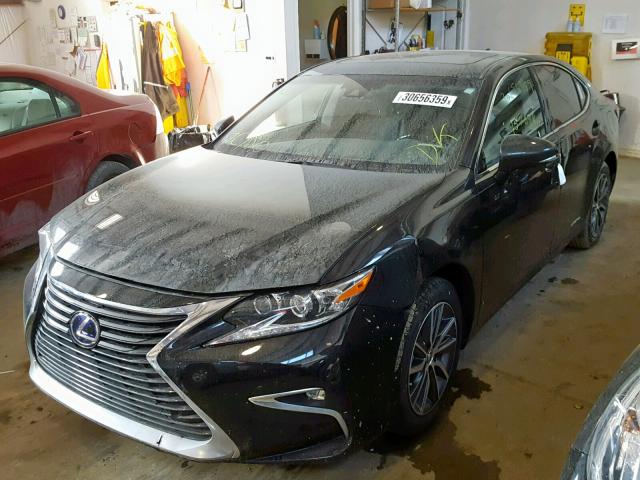 JTHBW1GG6J2188155 - 2018 LEXUS ES 300H BLACK photo 2