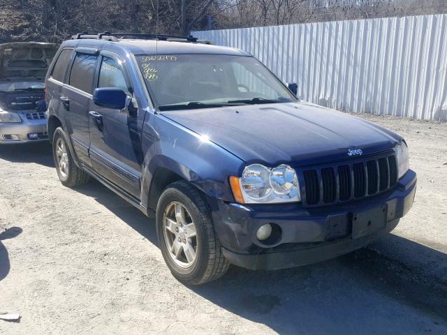 1J8GR48K25C553684 - 2005 JEEP GRAND CHER BLUE photo 1