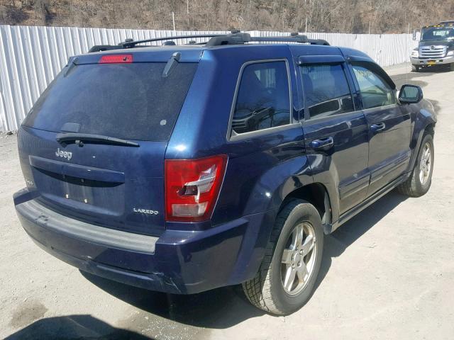 1J8GR48K25C553684 - 2005 JEEP GRAND CHER BLUE photo 4