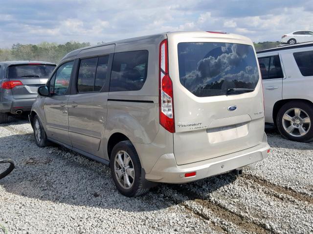 NM0GE9G78E1132994 - 2014 FORD TRANSIT CO TAN photo 3