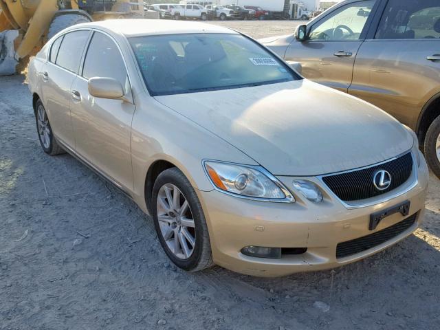 JTHBH96S765000568 - 2006 LEXUS GS GENERAT GOLD photo 1