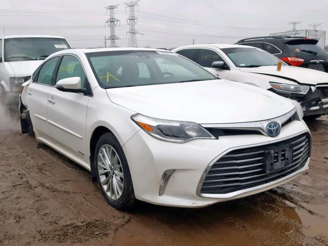 4T1BD1EB9GU048799 - 2016 TOYOTA AVALON HYB WHITE photo 1