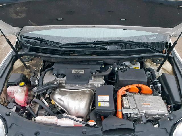 4T1BD1EB9GU048799 - 2016 TOYOTA AVALON HYB WHITE photo 7