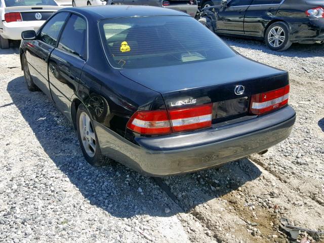 JT8BF28G510341902 - 2001 LEXUS ES 300 BLACK photo 3