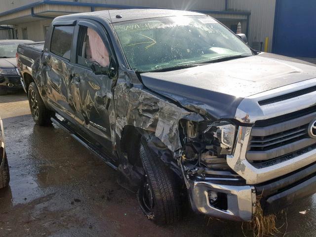 5TFDY5F12FX463801 - 2015 TOYOTA TUNDRA CRE GRAY photo 9