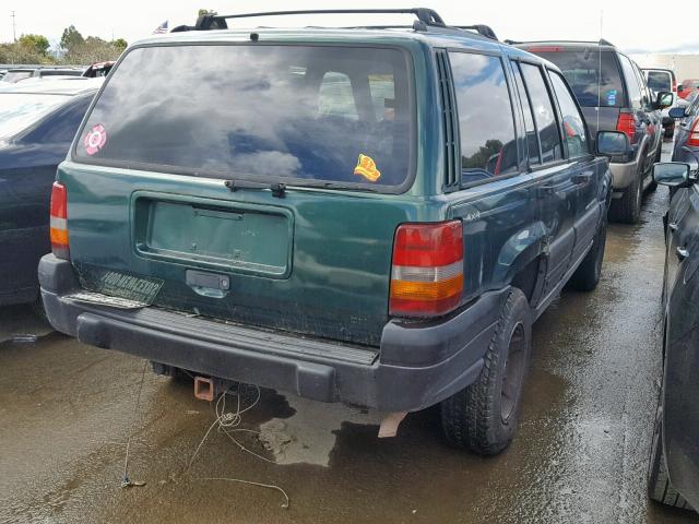 1J4GZ58S9TC245111 - 1996 JEEP GRAND CHER GRAY photo 4