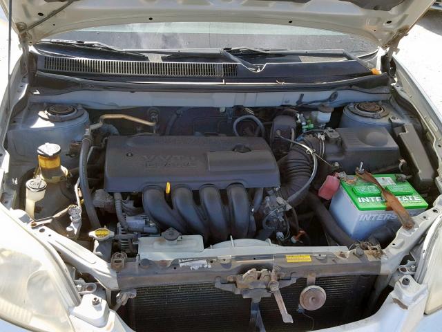 2T1KR32E53C062089 - 2003 TOYOTA MATRIX SILVER photo 7