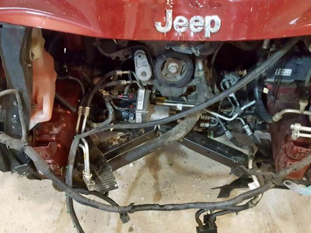 1C4RJFAG6CC161250 - 2012 JEEP GRAND CHER RED photo 9