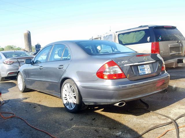 WDBUF56XX7B140846 - 2007 MERCEDES-BENZ E 350 GRAY photo 3