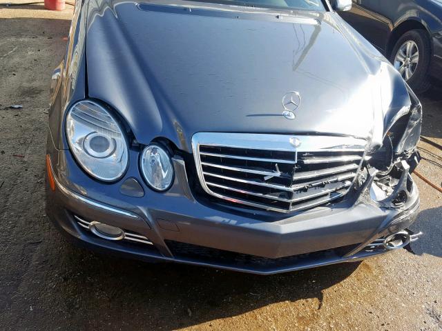 WDBUF56XX7B140846 - 2007 MERCEDES-BENZ E 350 GRAY photo 7