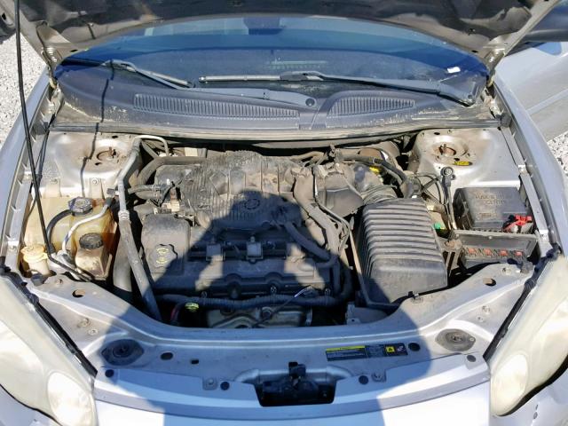 1C3EL55RX4N311482 - 2004 CHRYSLER SEBRING LX SILVER photo 7