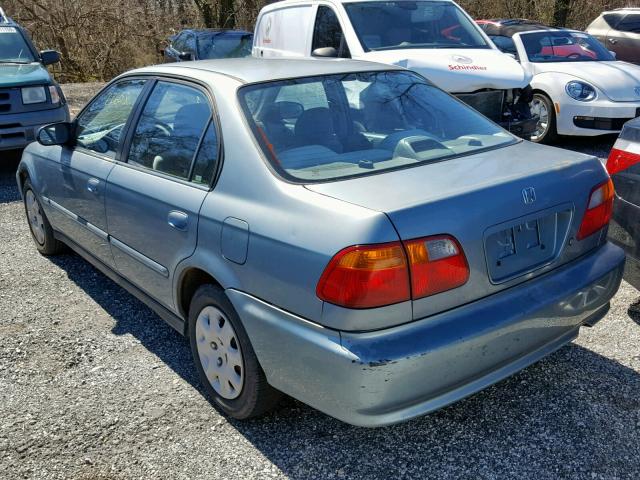 2HGEJ6610YH592577 - 2000 HONDA CIVIC BASE SILVER photo 3