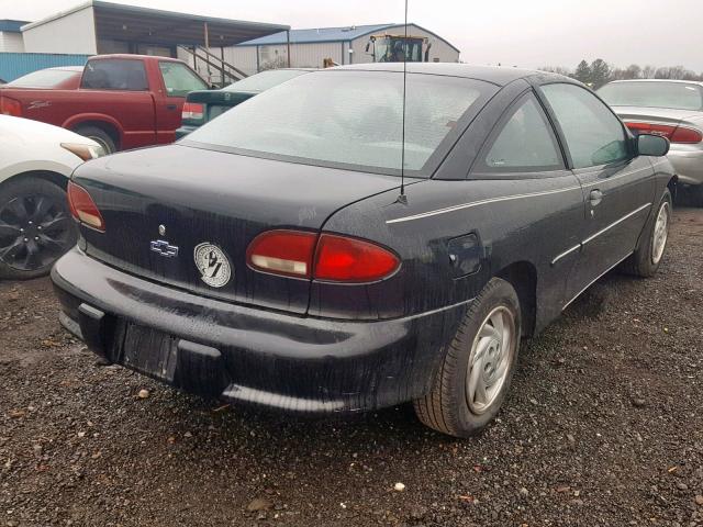 1G1JC1247X7214043 - 1999 CHEVROLET CAVALIER B BLACK photo 4