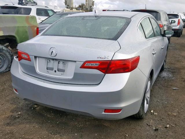 19VDE1F38EE003956 - 2014 ACURA ILX 20 SILVER photo 4