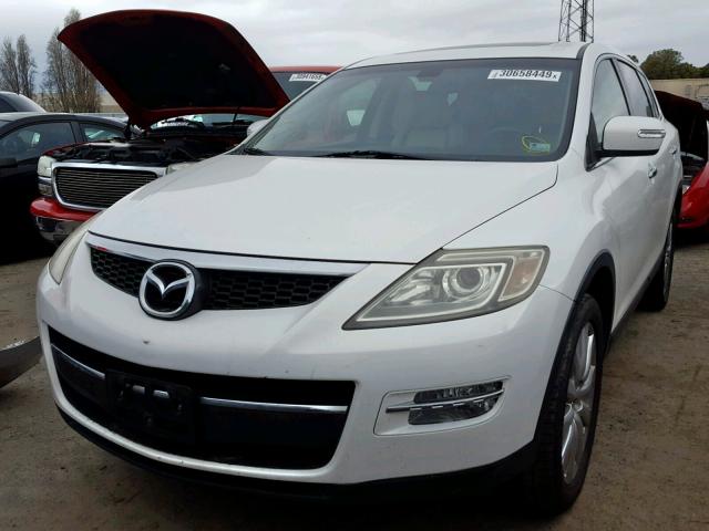 JM3TB38V280156133 - 2008 MAZDA CX-9 WHITE photo 2