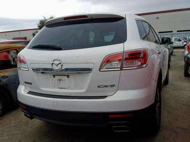 JM3TB38V280156133 - 2008 MAZDA CX-9 WHITE photo 4