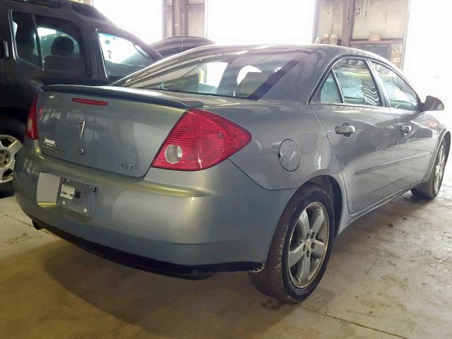 1G2ZH57N974166409 - 2007 PONTIAC G6 GT BLUE photo 4