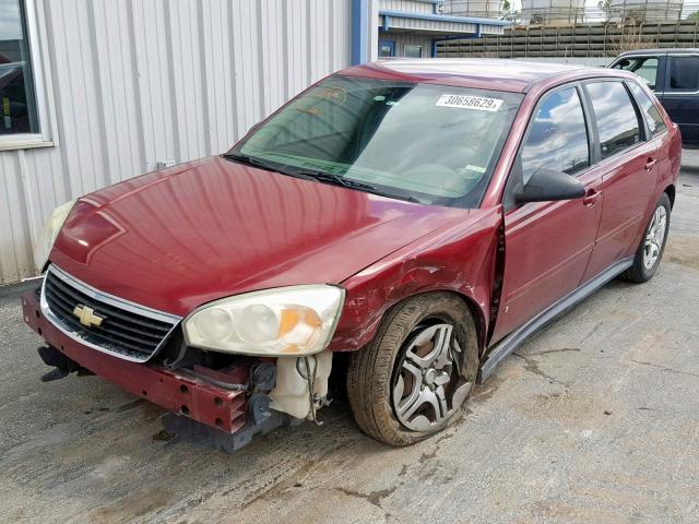 1G1ZS68N67F273349 - 2007 CHEVROLET MALIBU MAX 红色 照片 2