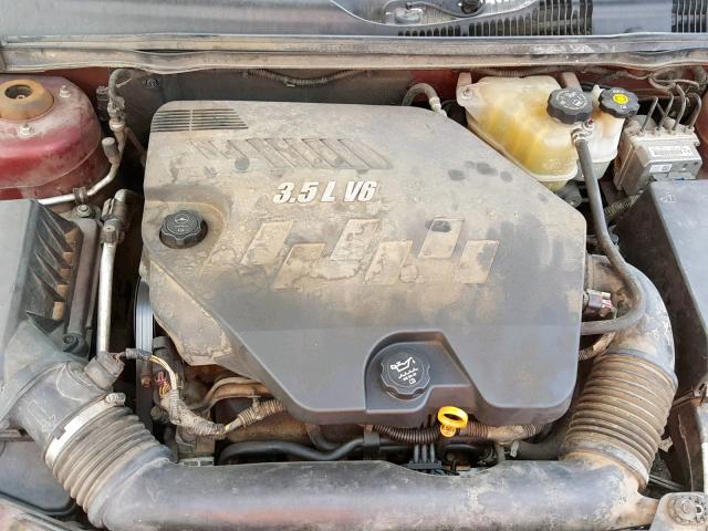 1G1ZS68N67F273349 - 2007 CHEVROLET MALIBU MAX 红色 照片 7