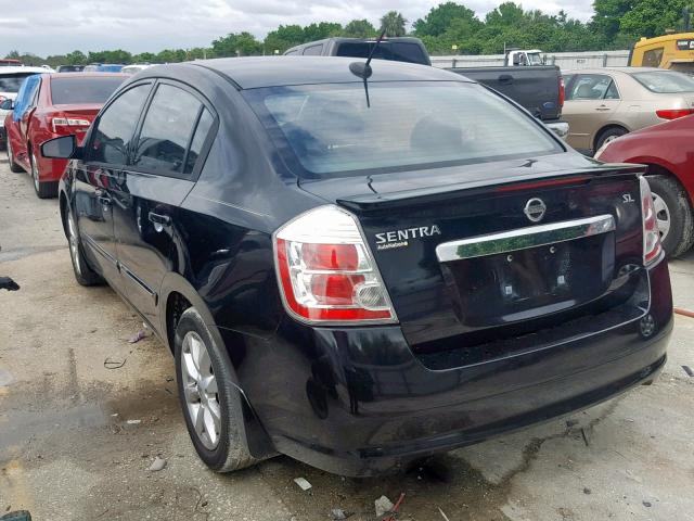 3N1AB6AP6BL626917 - 2011 NISSAN SENTRA 2.0 BLACK photo 3