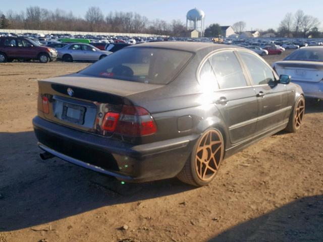 WBAEV53403KM27431 - 2003 BMW 330 I BLACK photo 4