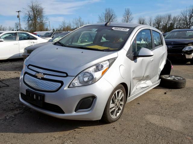 KL8CK6S00GC580651 - 2016 CHEVROLET SPARK EV 1 银色 照片 2