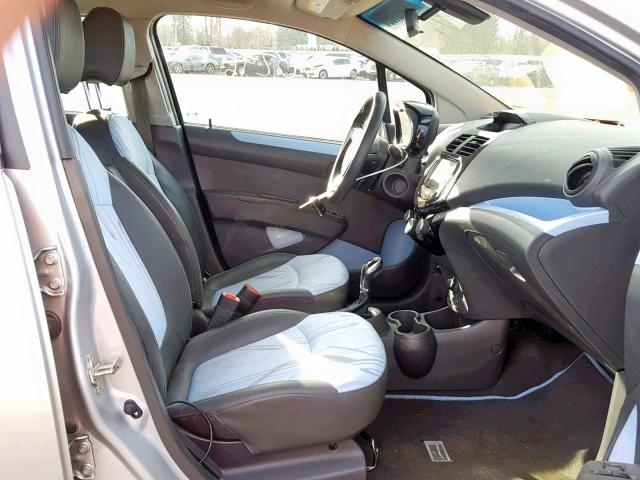 KL8CK6S00GC580651 - 2016 CHEVROLET SPARK EV 1 银色 照片 5