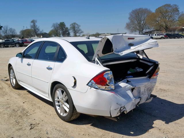 2G1WC5E3XE1185308 - 2014 CHEVROLET IMPALA LIM WHITE photo 3