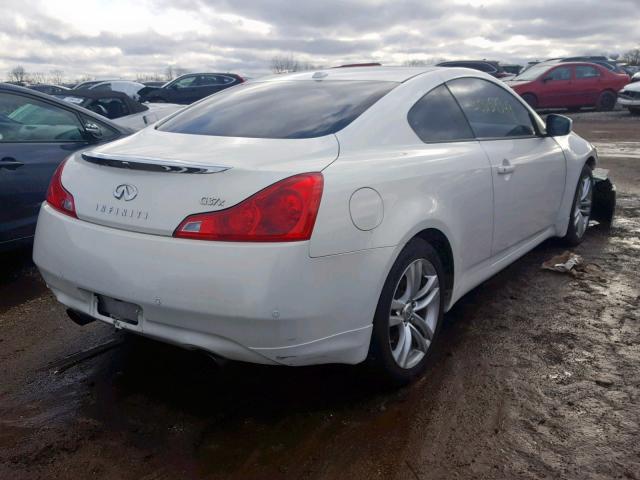 JN1CV6EL7AM152228 - 2010 INFINITI G37 WHITE photo 4