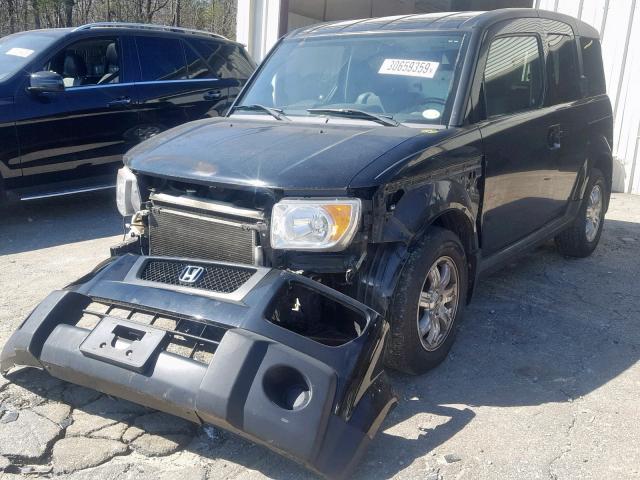 5J6YH27756L022670 - 2006 HONDA ELEMENT EX BLACK photo 2