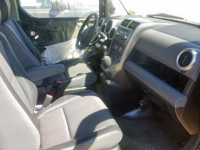 5J6YH27756L022670 - 2006 HONDA ELEMENT EX BLACK photo 5