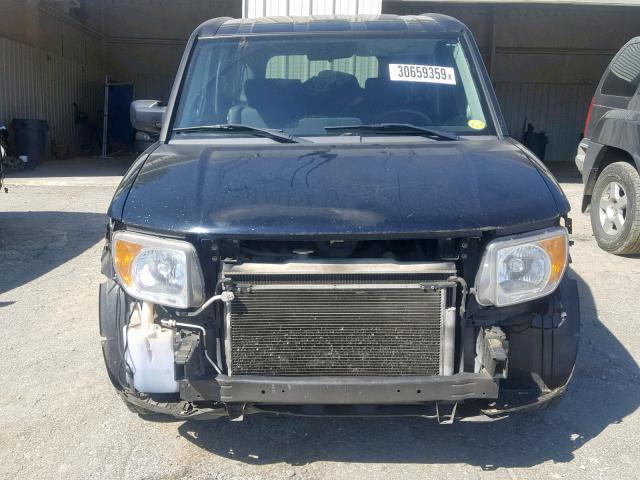 5J6YH27756L022670 - 2006 HONDA ELEMENT EX BLACK photo 9