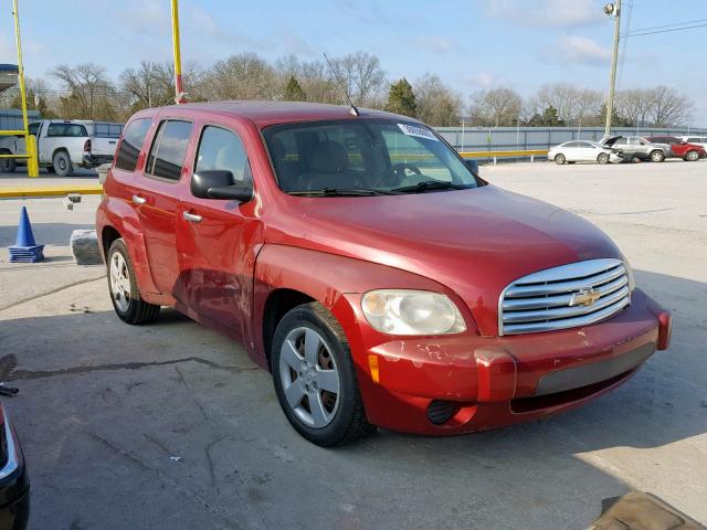 3GNDA13D17S545704 - 2007 CHEVROLET HHR LS MAROON photo 1