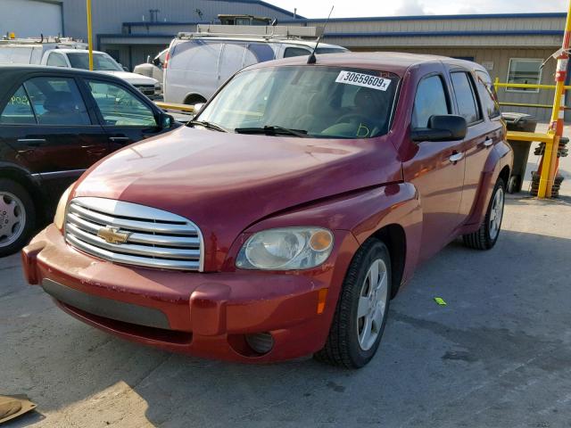 3GNDA13D17S545704 - 2007 CHEVROLET HHR LS MAROON photo 2