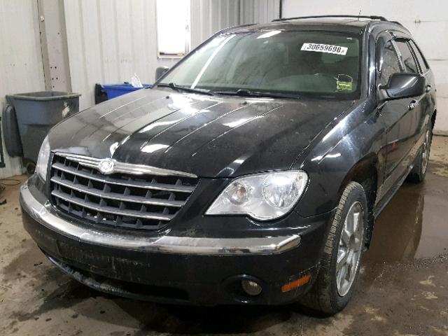 2A8GF78X67R365962 - 2007 CHRYSLER PACIFICA L BLACK photo 2
