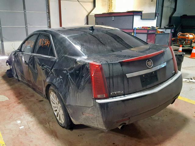 1G6DM5EVXA0144537 - 2010 CADILLAC CTS PERFOR BLACK photo 3