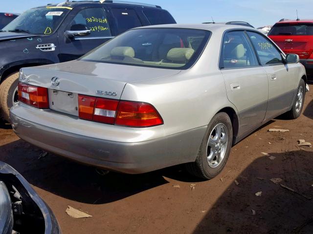 JT8BF28GXW5016429 - 1998 LEXUS ES 300 BEIGE photo 4