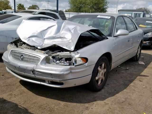 2G4WB52KX41259424 - 2004 BUICK REGAL LS GRAY photo 2