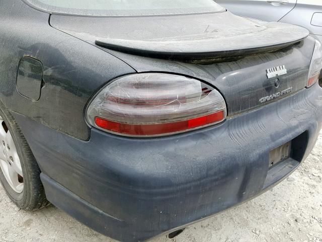 1G2WP1218WF212799 - 1998 PONTIAC GRAND PRIX BLACK photo 9